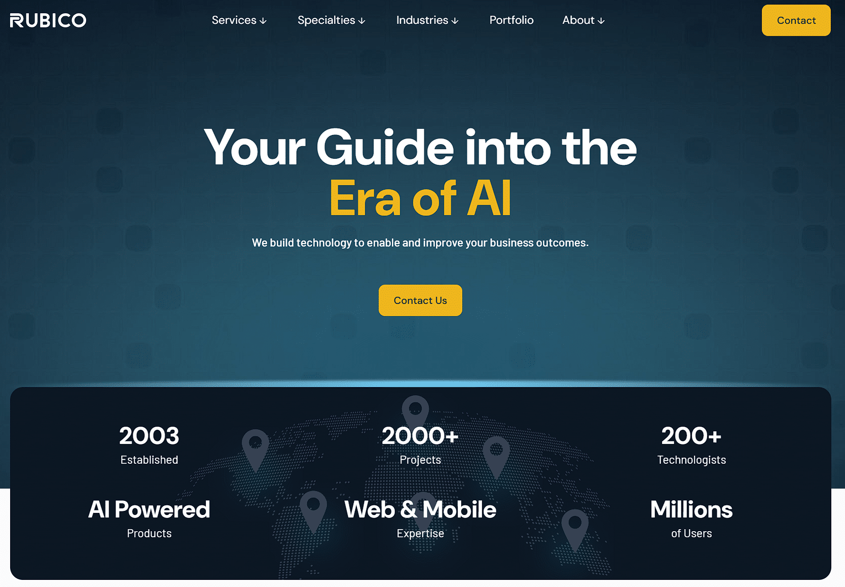 Rubico homepage