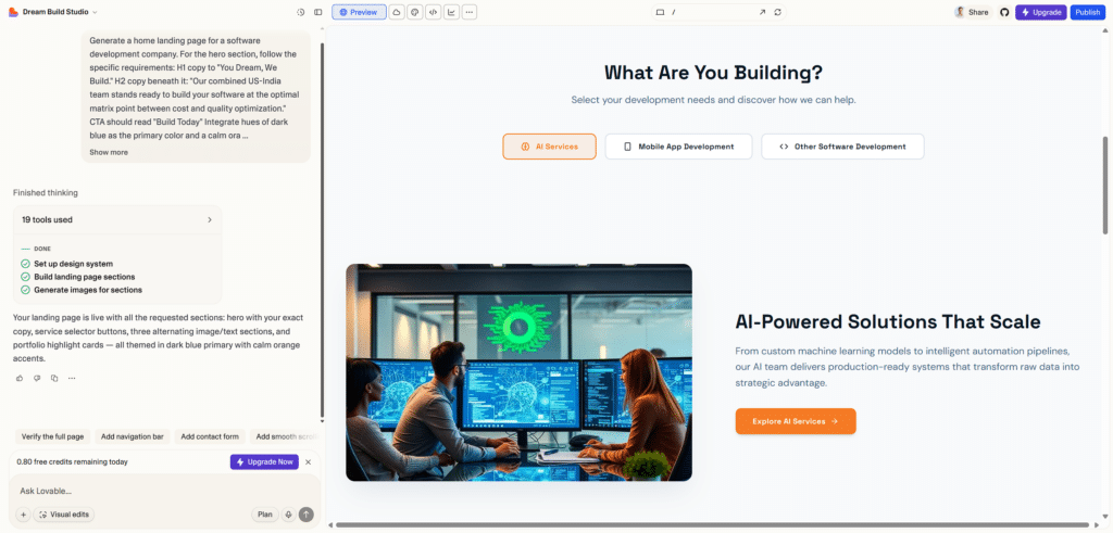 loveable example build