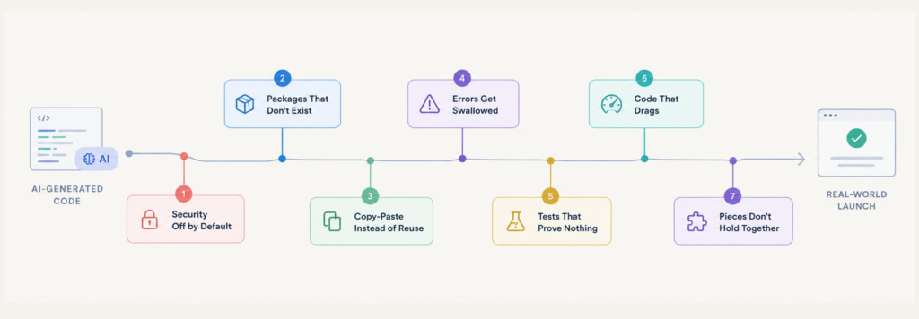 7 Blind Spots in AI-Generated Code That Need Human Review